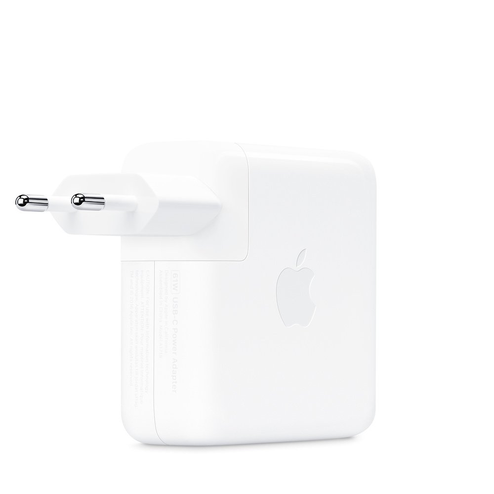 Адаптер питания APPLE 61W USB-C Power Adapter мощностью 61 Вт